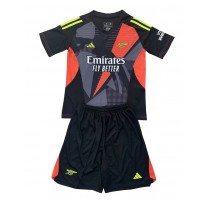 Arsenal Bramkarskie Koszulka Trzecia dzieci 2024-25 Krótki Rękaw (+ krótkie spodenki)